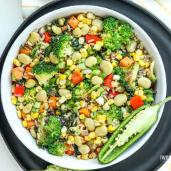 Vegetarian Succotash Stir-Fry recipe