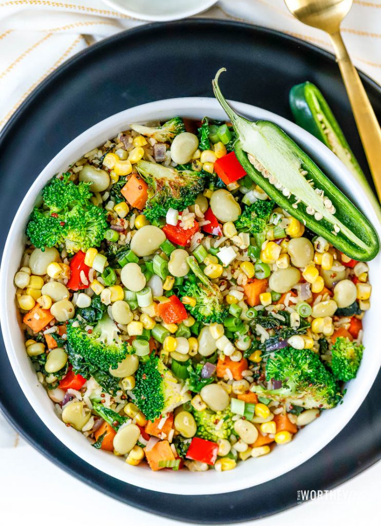 Vegetarian Succotash Stir-Fry recipe