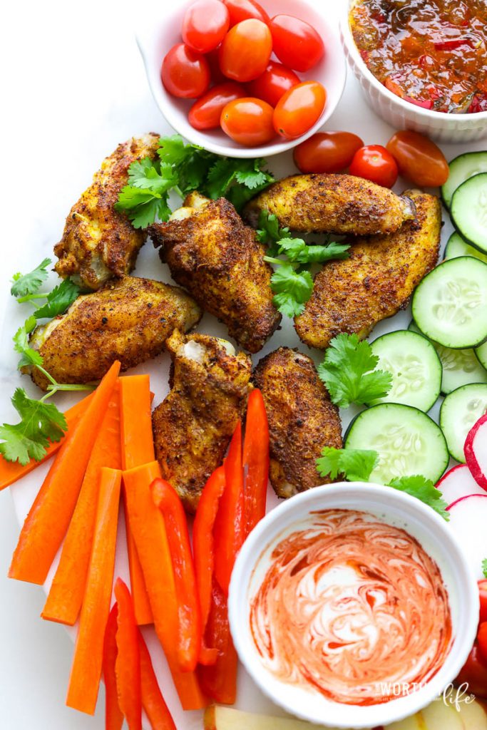 quick air fryer chicken wings