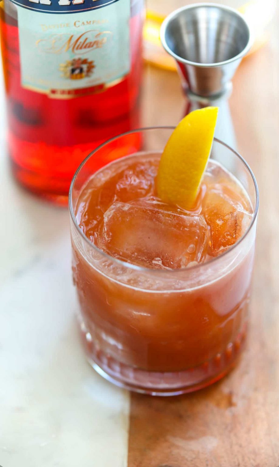 Bourbon Campari Cocktail