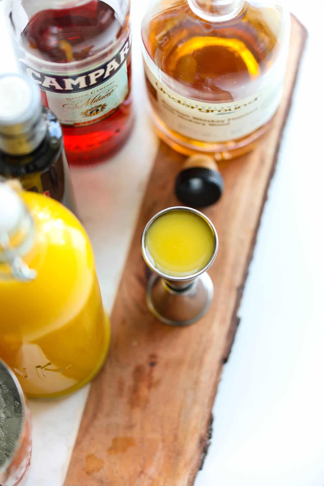 Bourbon Campari Cocktail