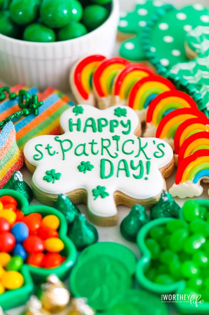 St Patrick's Day cookies