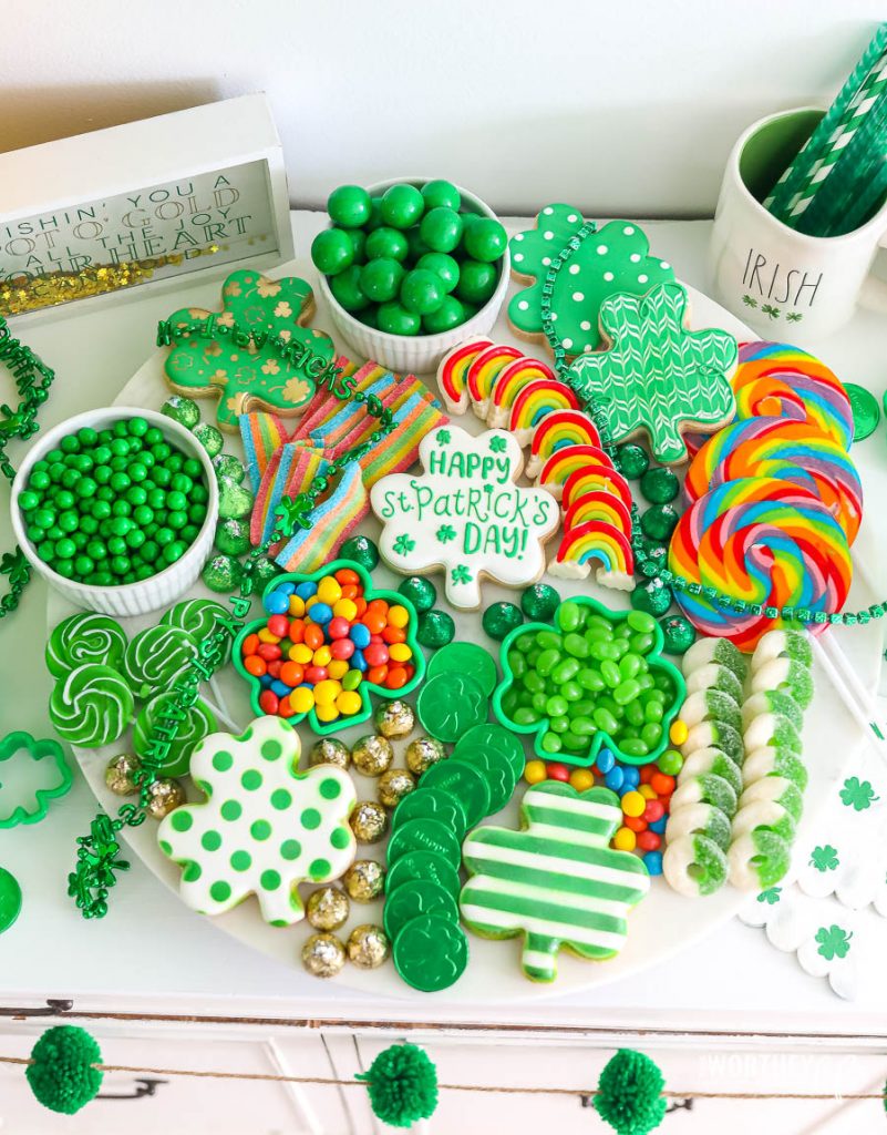 St. Patrick's Candy Board