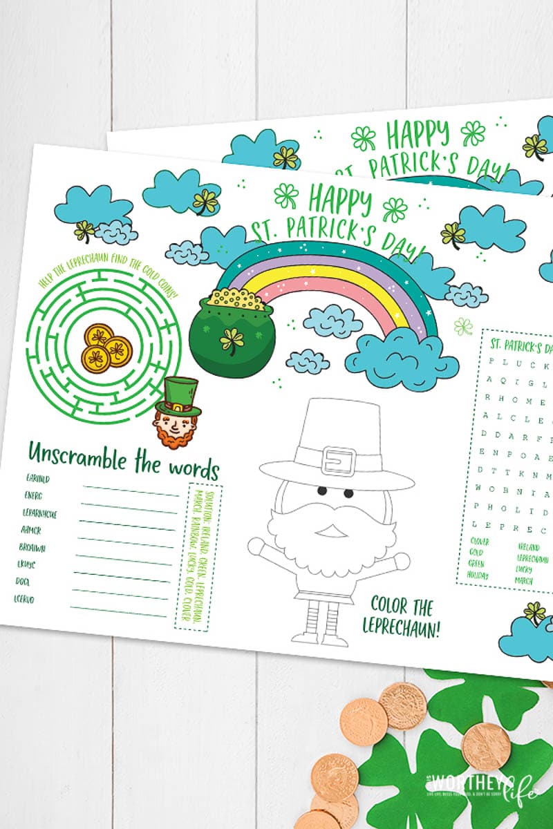 St. Patrick's Day printable