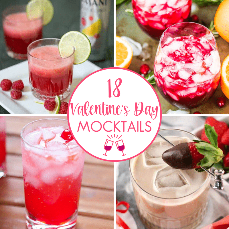 Valentine Mocktails For Kids and Grownups