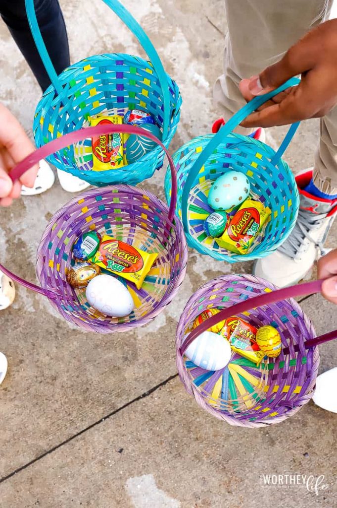 what to put in easter egg baskets besides candy