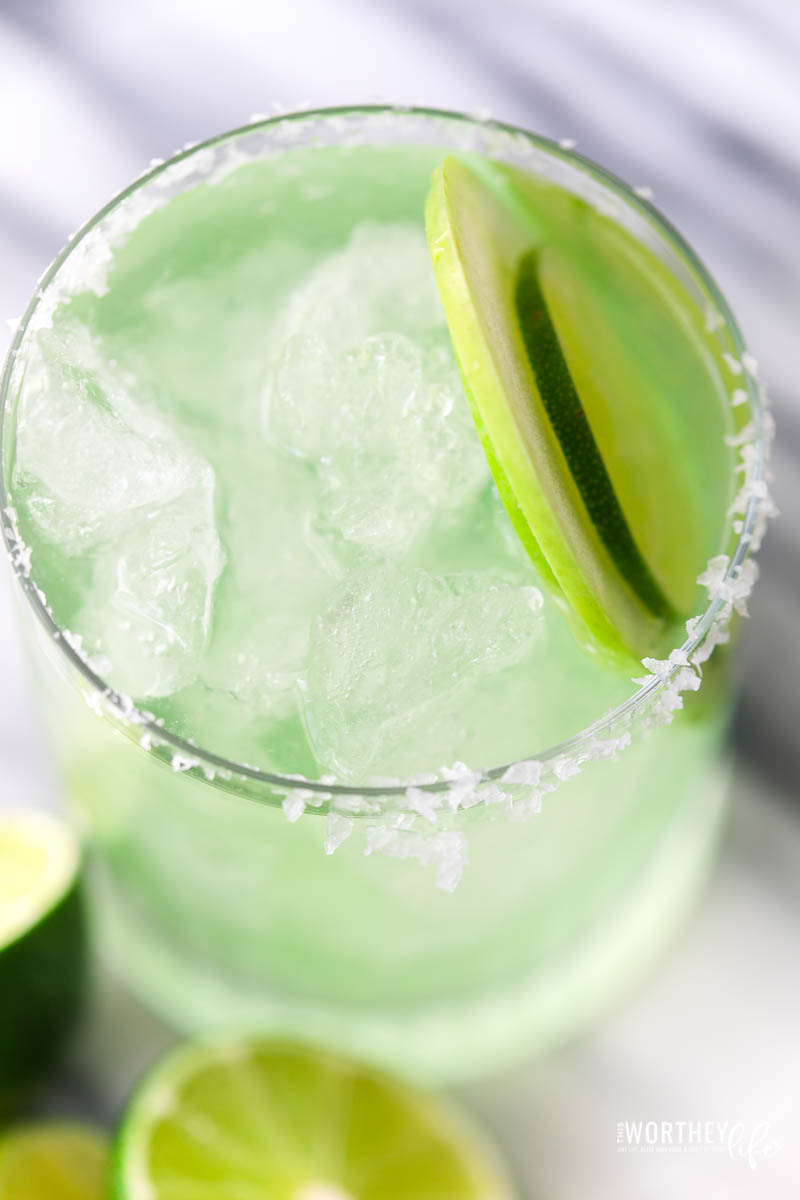 Easy Sour Apple Margarita