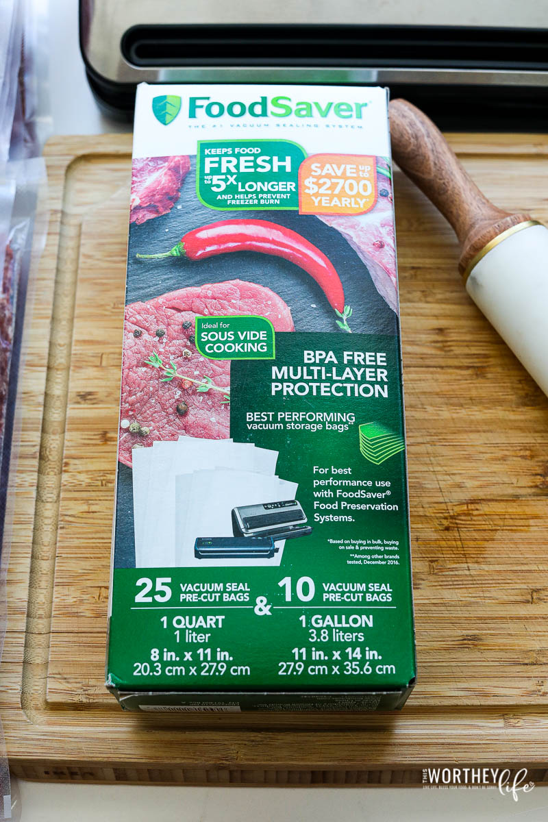 What You Will Need To Vacuum Seal Meat