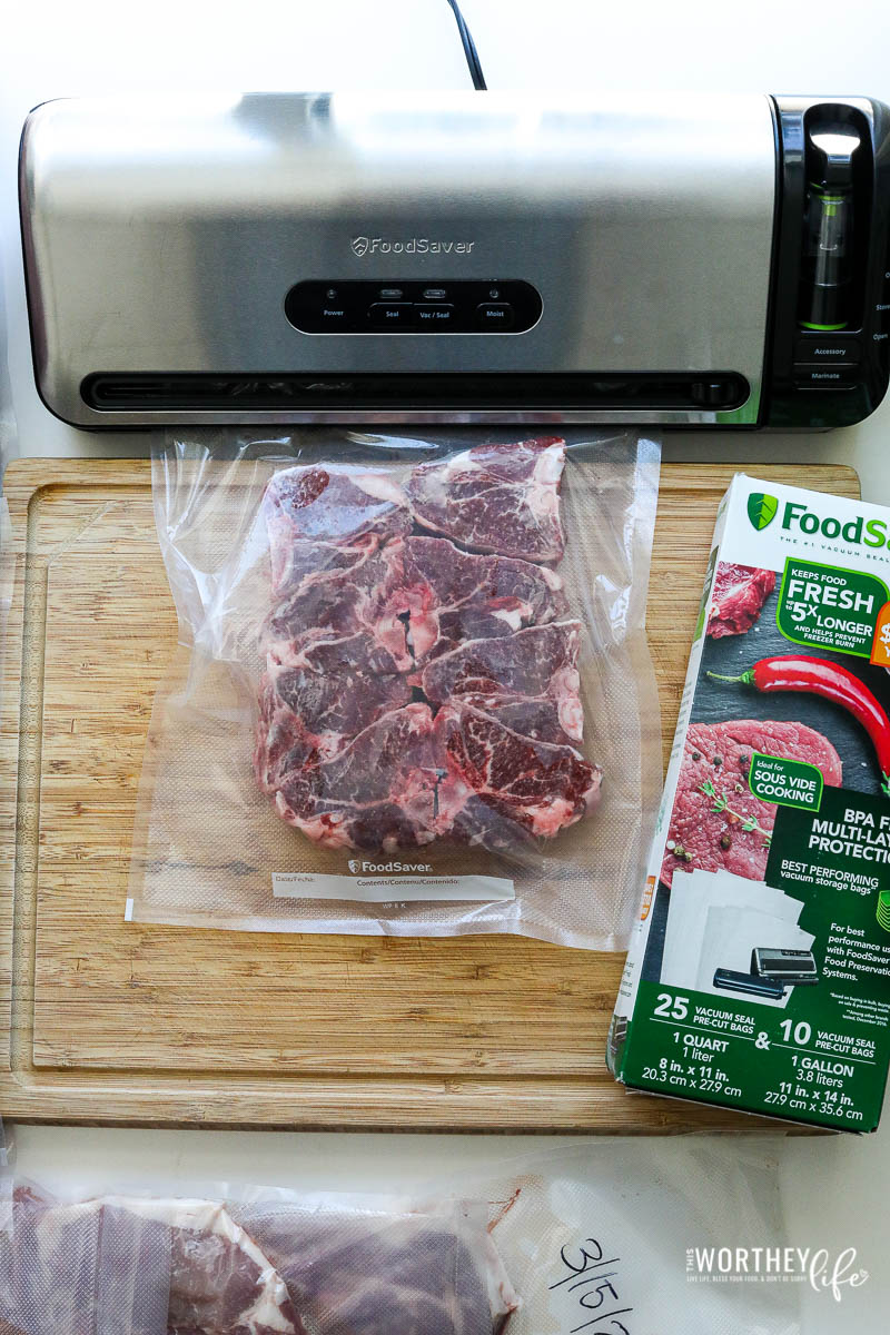 How to Marinate Meat With FoodSaver Vacuum Sealer 