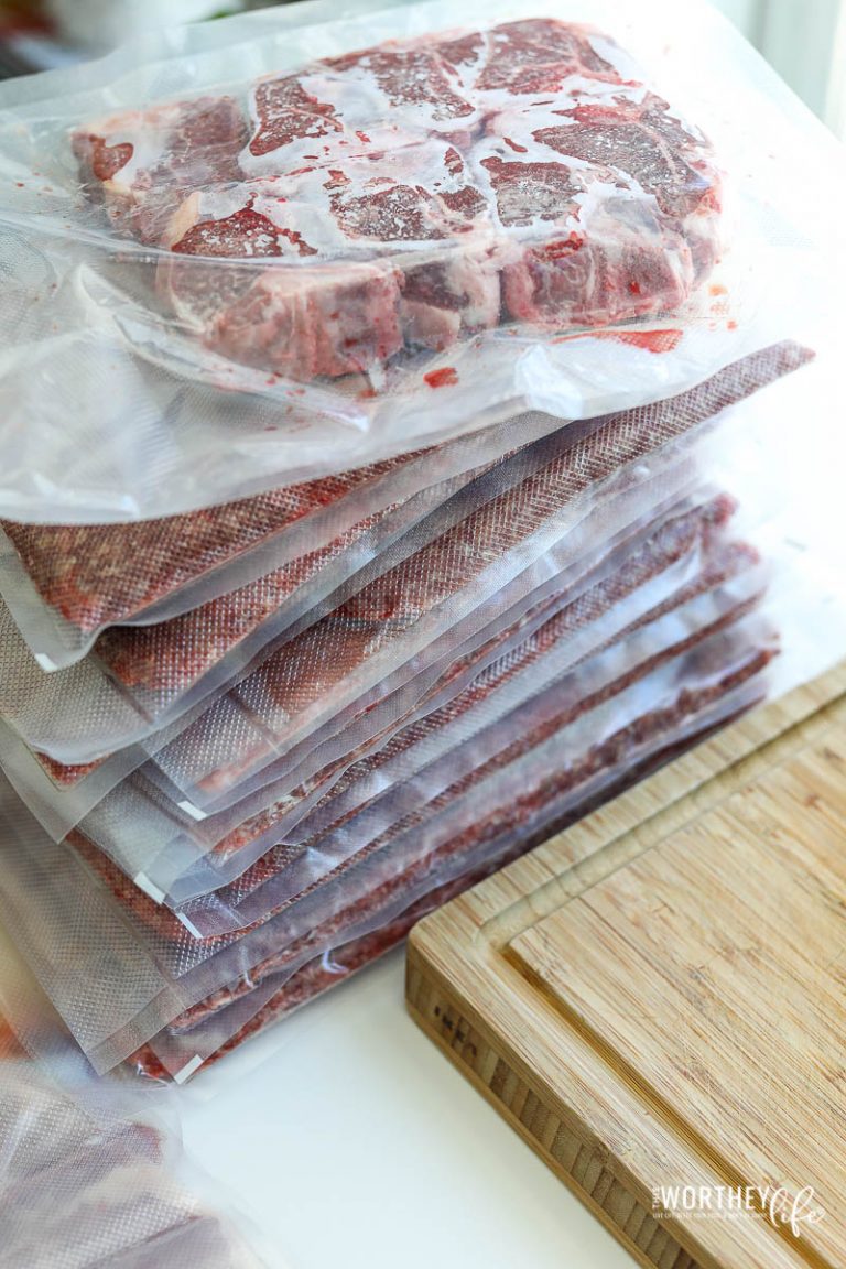 Vacuum Seal Meat How To Freeze Meat To Make It Last Longer