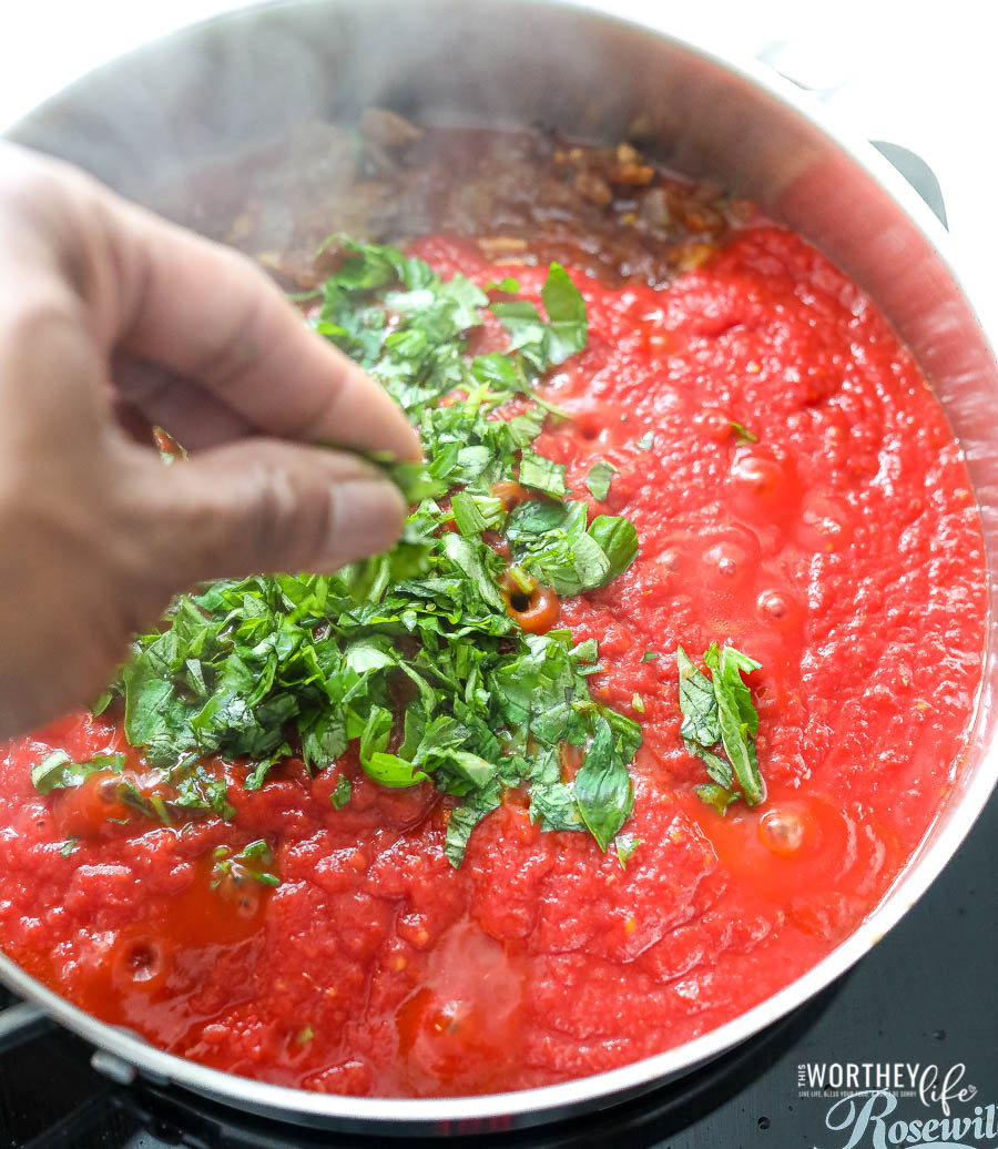 making a good tomato sauce
