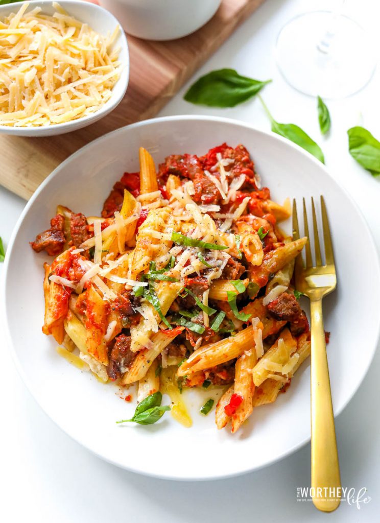 Easy pasta dinners