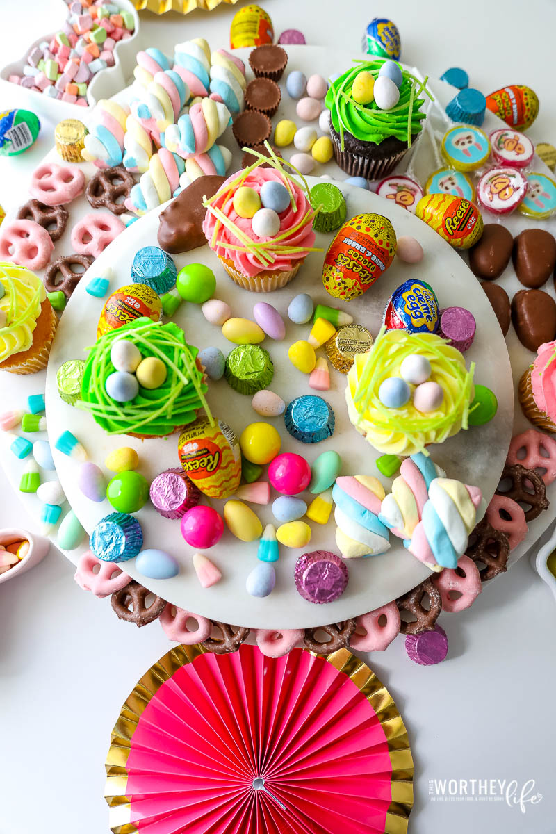 Easter Candy Grazing Board