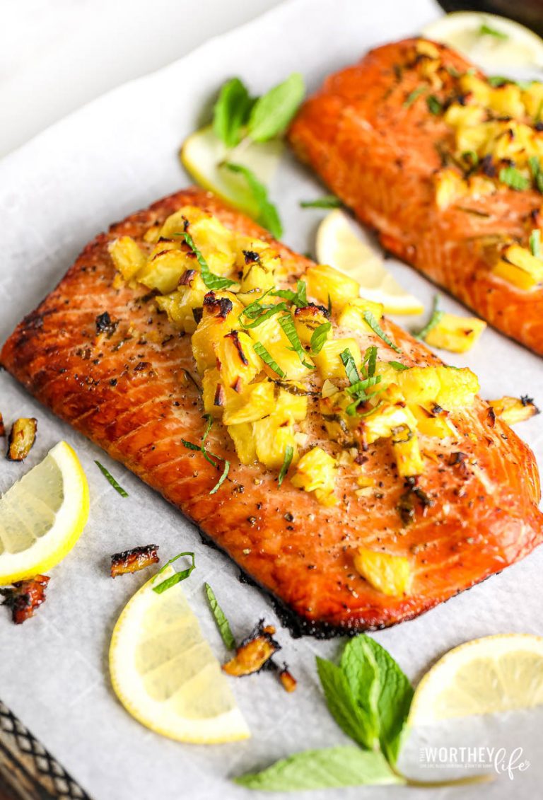 Honey Pineapple Salmon Recipe Great Holiday or Dinner Idea