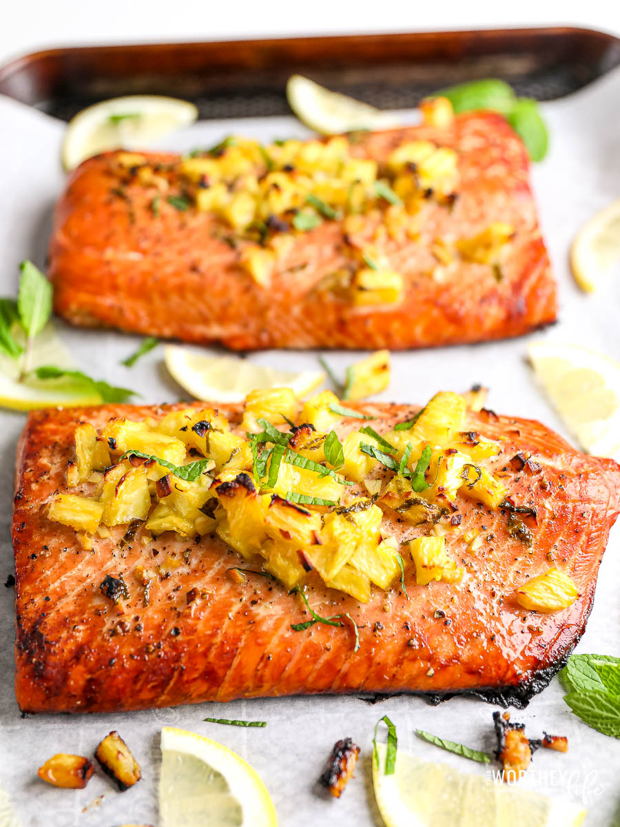 Salmon Recipes with pineapple