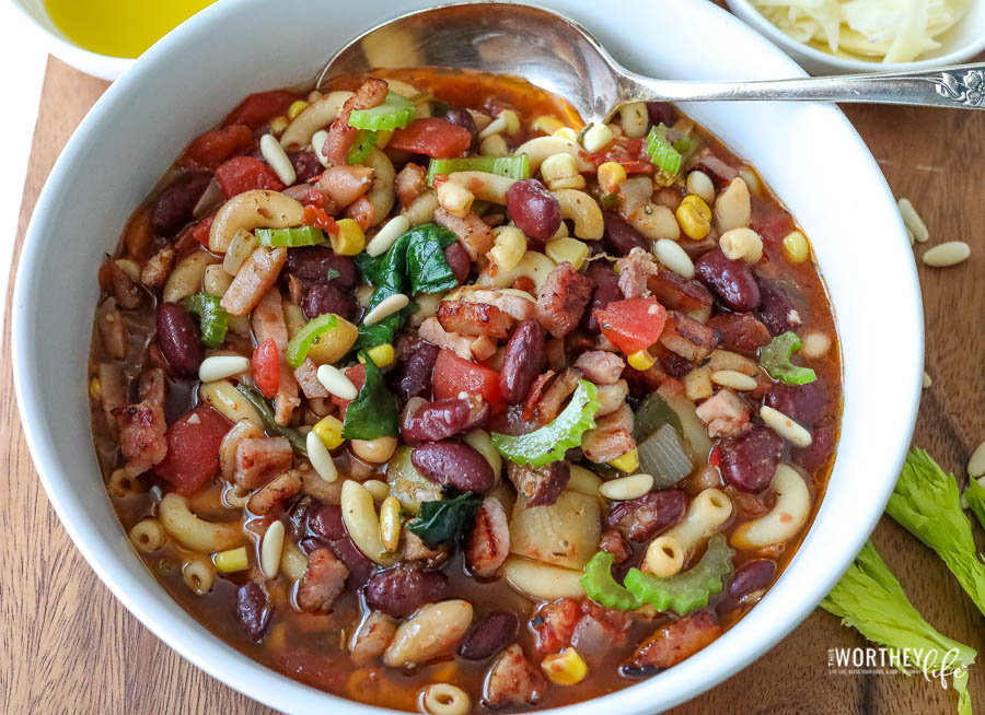 Instant Pot Minestrone Soup