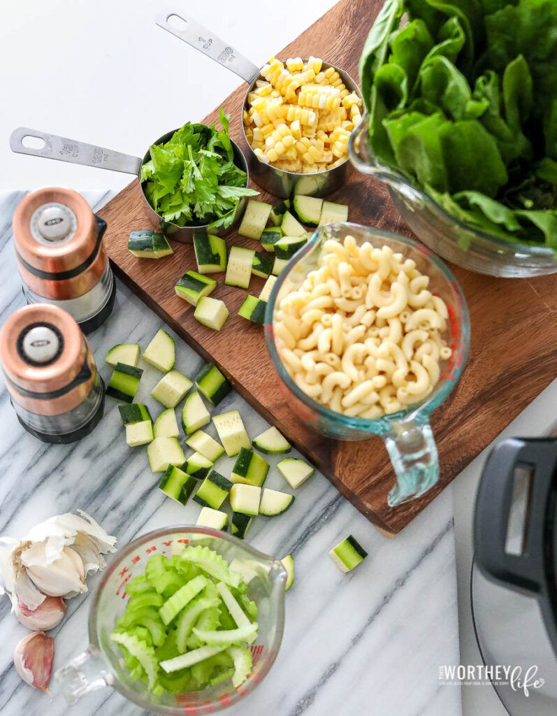 traditional italian minestrone soup