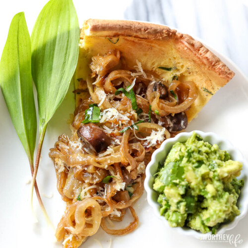 onion and mushroom dutch baby recipe