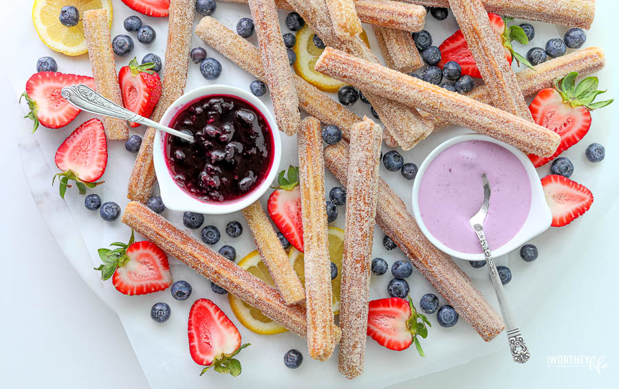 Churros Grazing Board