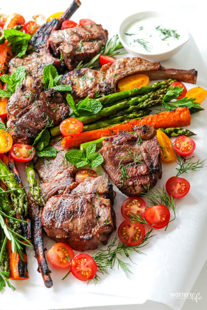 how to grill lamb chops