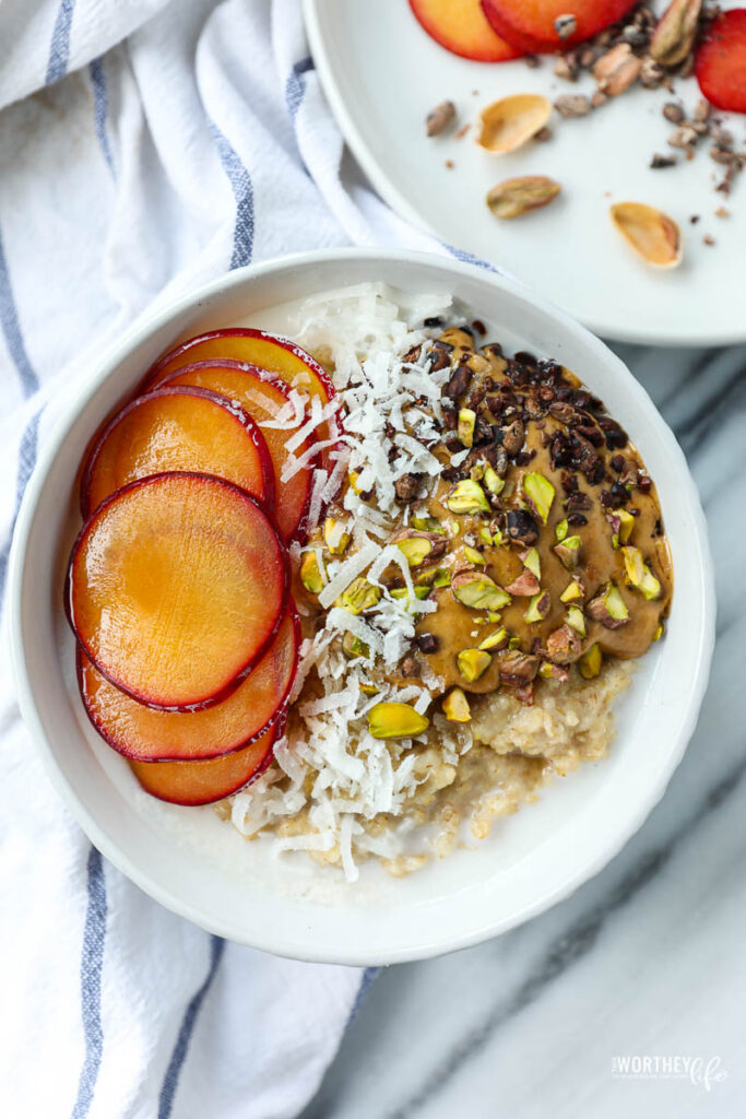 how to make a oatmeal bowl