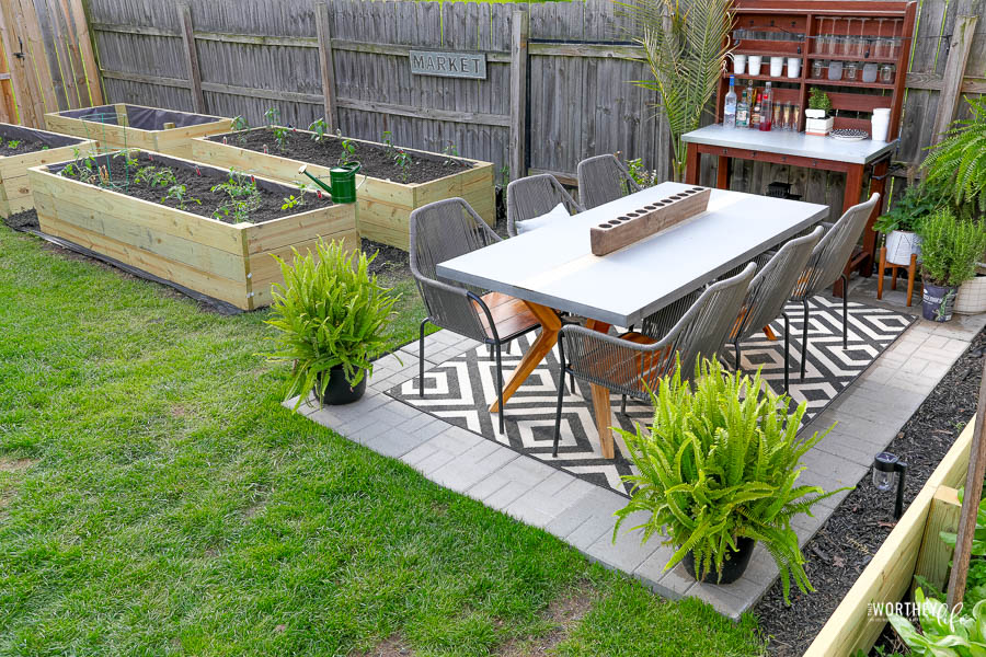 backyard ideas on a budget