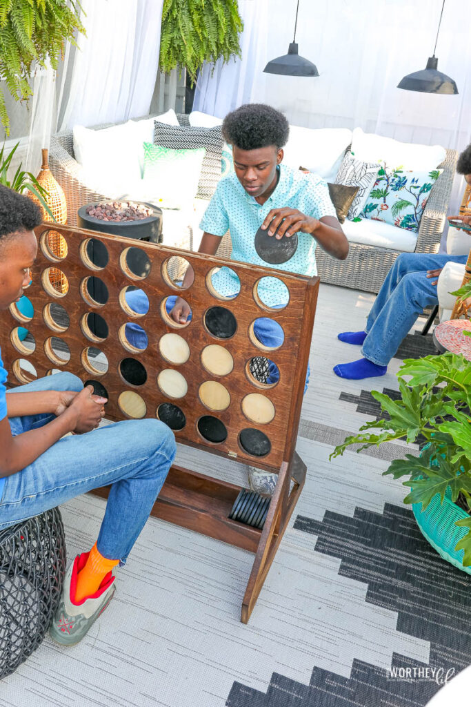 big connect 4 game for outdoor games