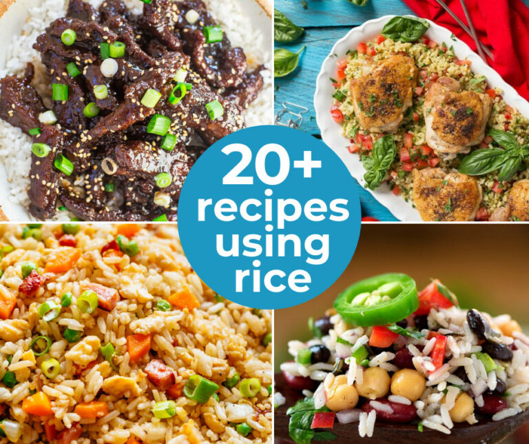 20 Recipes Using Rice Dinner Ideas