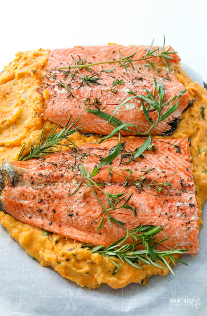 Salmon Potato Bake Dinner Recipe