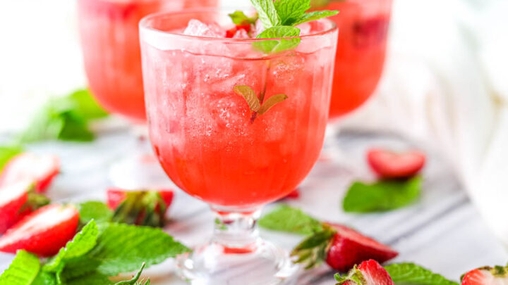 Juneteenth Strawberry Soda-image