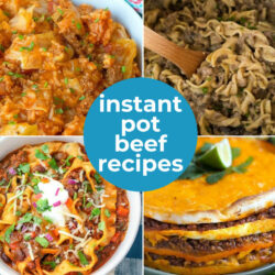 Have ground beef on hand? Get the instant pot out and try one of these easy + delicious recipes. We're sharing 20 Instant Pot Ground Beef recipes you can try; add a few to your meal plan.