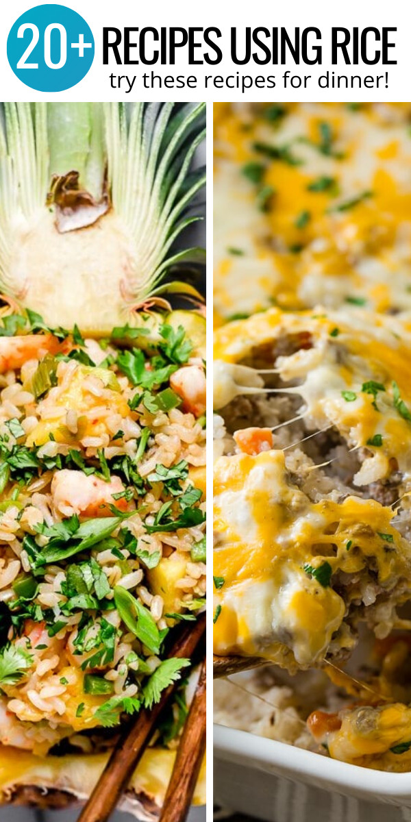 20 Recipes Using Rice Dinner Ideas