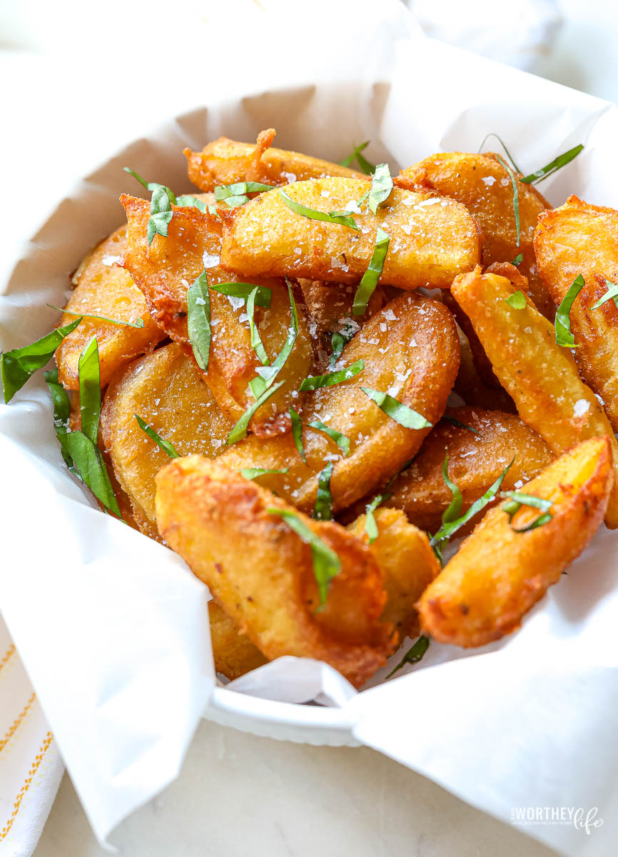 Recipe for Steak Fries Using Beer Batter Try this homemade fries recipe