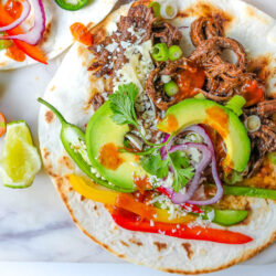 Shredded Beef Tacos Made In the Slow Cooker