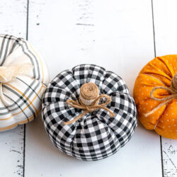 How to DIY Fabric Pumpkins