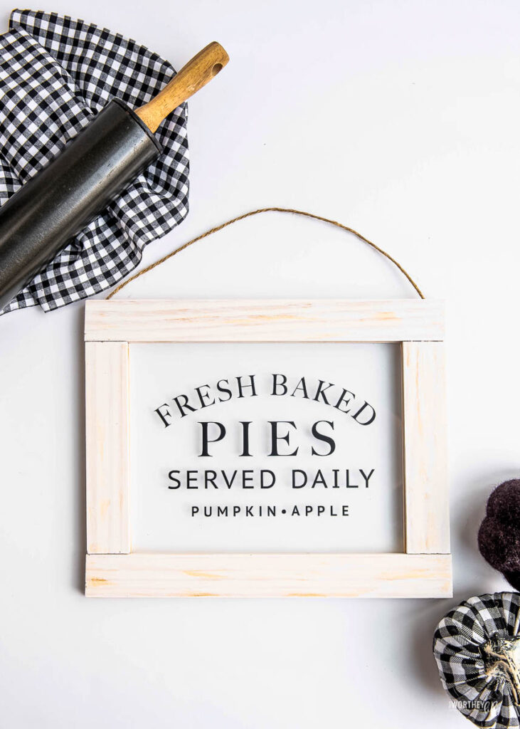 Fresh Baked Pies Sign