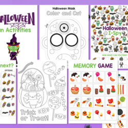 Free Halloween Activities Printables For Kids