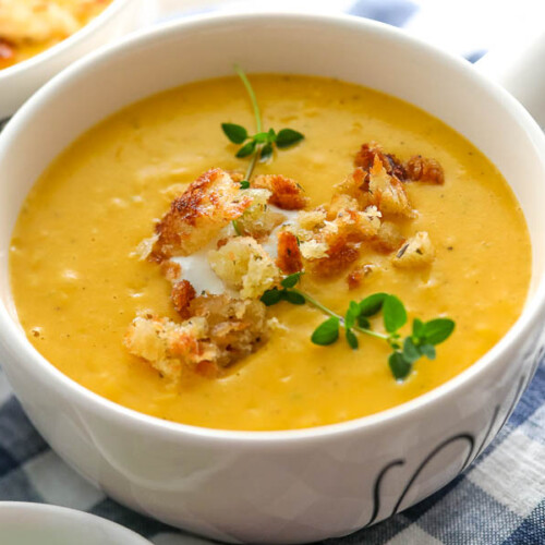 Sweet Potato & Yukon Gold Soup