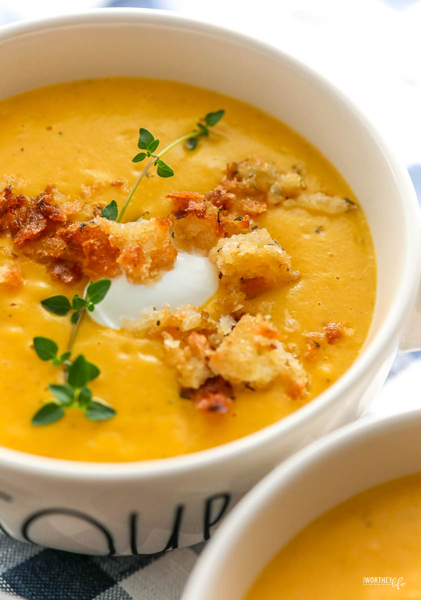 Sweet Potato & Yukon Gold Soup