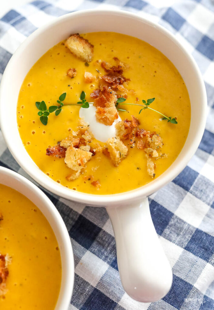 SWEET POTATO & YUKON GOLD SOUP