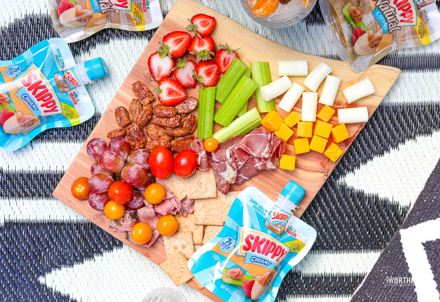 Portable Charcuterie Board For A Picnic