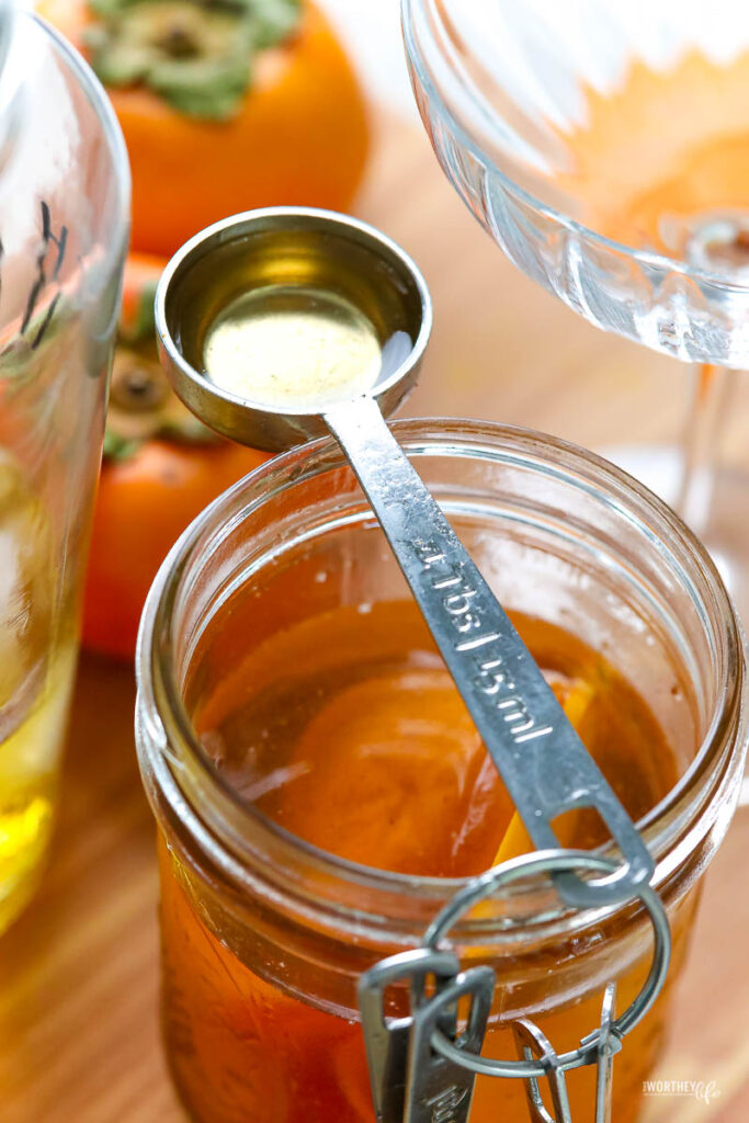 how to make persimmon syrup