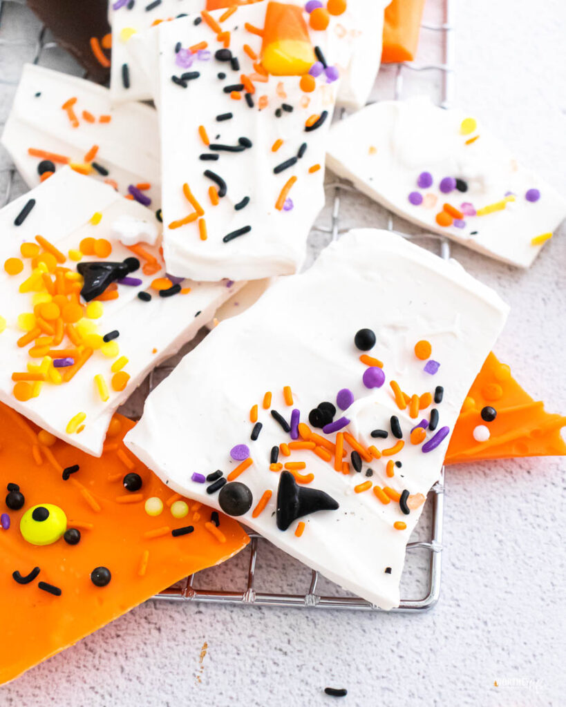 Halloween Chocolate Bark