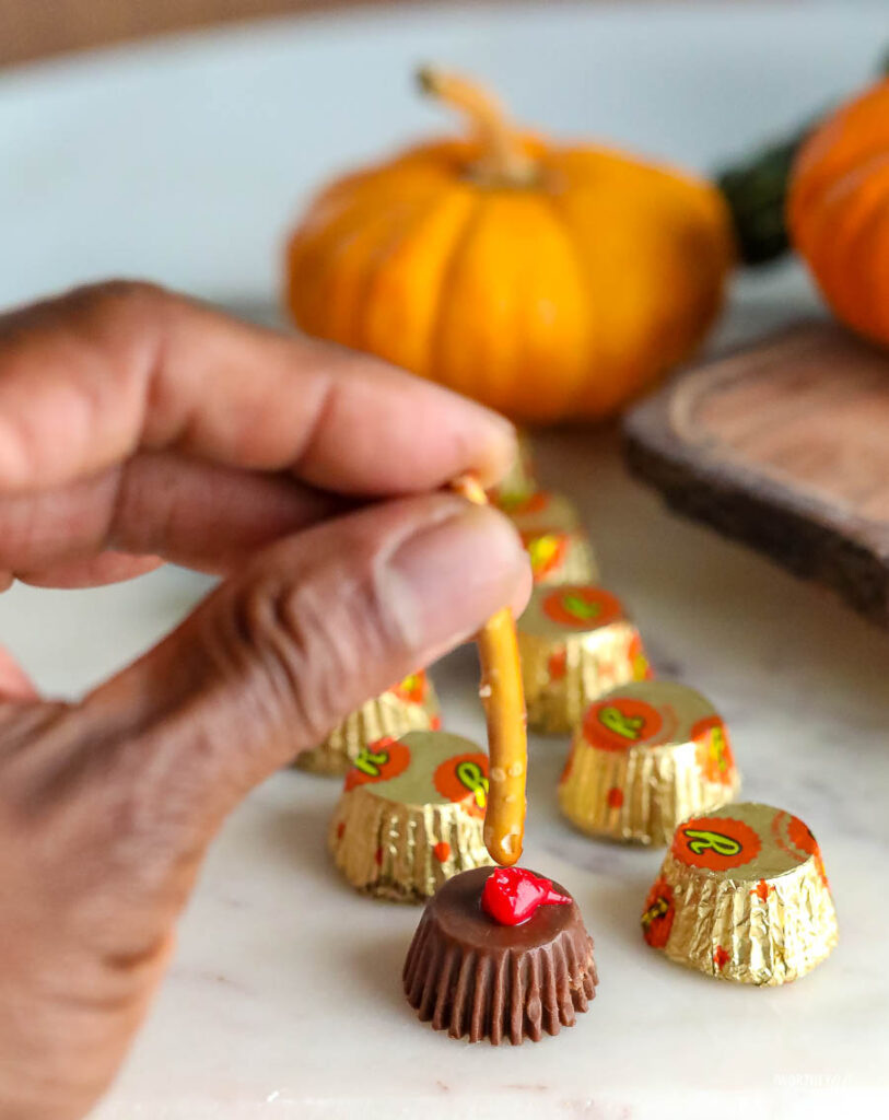 how to make edible witch's broomsticks