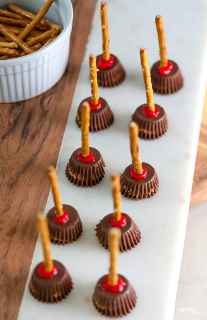  Halloween Witch's Broomstick Treat Idea