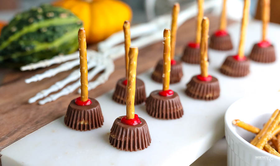 Halloween Witch's Broomstick Treat Idea