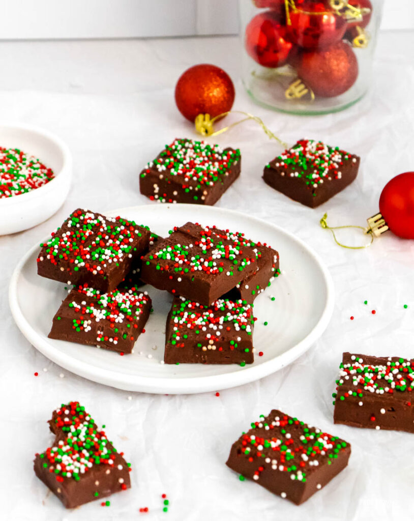 3-Ingredient Christmas Fudge