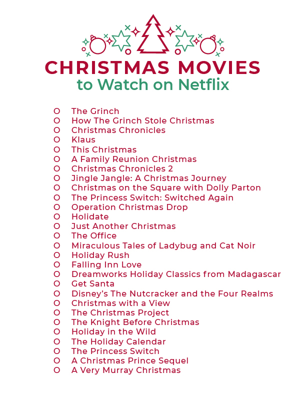 Christmas Movies on Netflix in 2020 