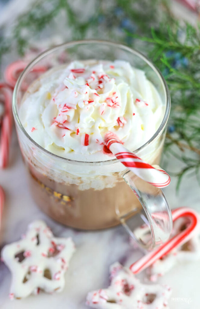 How to make a Starbucks Copycat Peppermint Mocha ­