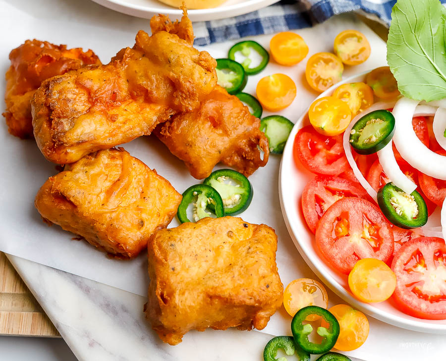 can you deep fry salmon patties